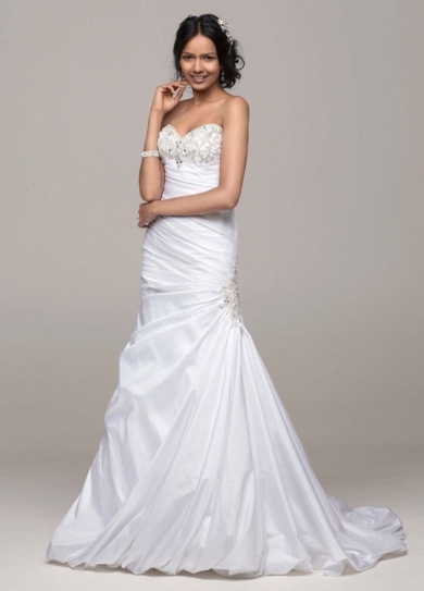 be 2 bridal sweetheart trumpet gowns