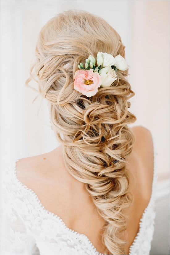 elsa wedding hairstylephoto